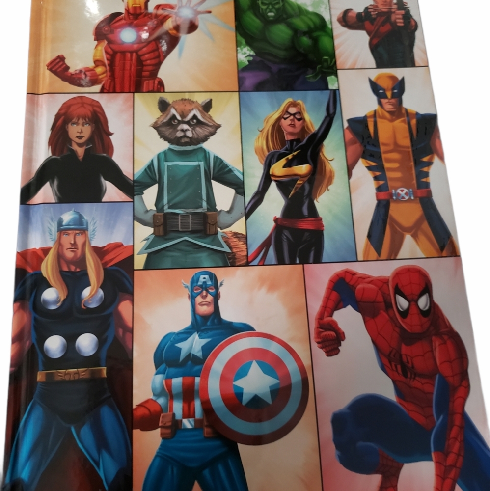 Meet the Marvel Super Heroes hardcover book